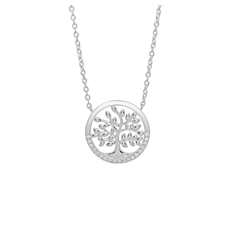 Circle Tree of Life Necklace